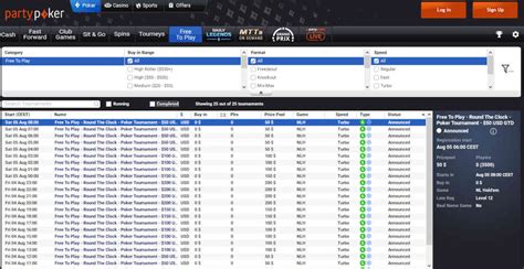 The Best Freeroll Tournaments On PartyPoker.